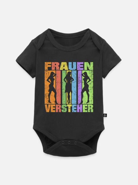 Frauen Versteher - Baby Premium Kurzarmbody - Schwarz