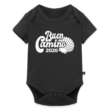 Buen Camino 2026 | Jakobsweg, Pilger, Santiago - Baby Premium Kurzarmbody - Schwarz - Vorne
