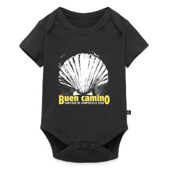 Buen Camino 2026 | Jakobsweg, Pilger, Santiago - Baby Premium Kurzarmbody - Schwarz - Vorne