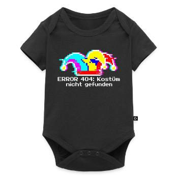 Error 404 Costume Not Found Nerd Carnival IT - Baby Premium short-sleeve bodysuit - black - Front