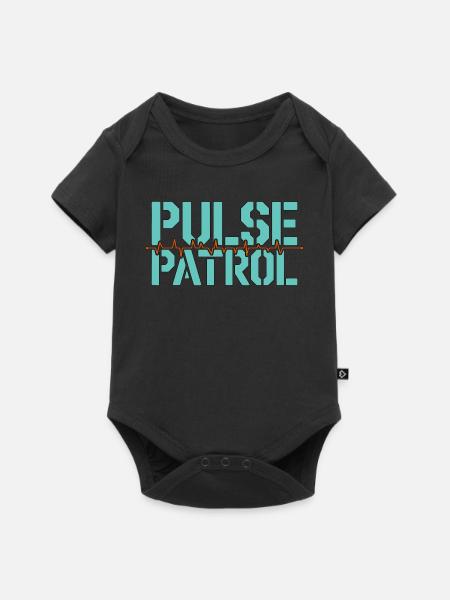 Cardiac Tech Pulse Patrol Pacemaker Technician - Baby Premium Kurzarmbody - Schwarz