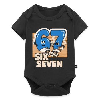 67 Six Seven meme Sauna Spa - Italian Lust - Baby Premium short-sleeve bodysuit - black - Front