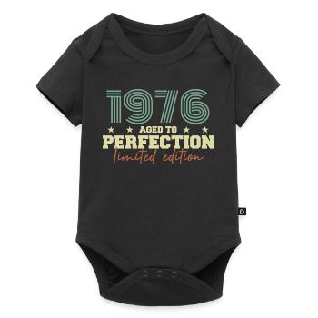 1976 - Baby Premium short-sleeve bodysuit - black - Front