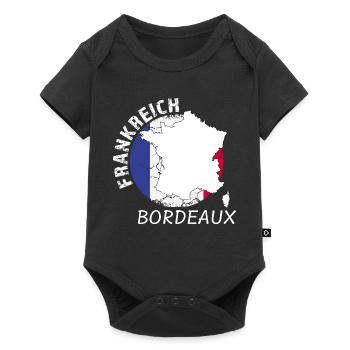 Bordeaux - Body à manches courtes Premium Bébé - noir - Devant