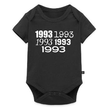 1993 - Body à manches courtes Premium Bébé - noir - Devant