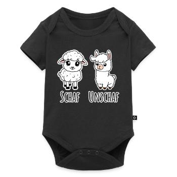 Moutons et pas moutons (Unsheep) - Lama pas moutons - Body à manches courtes Premium Bébé - noir - Devant