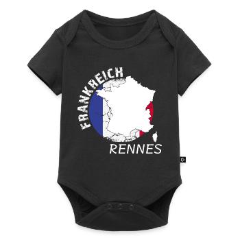 Rennes - Body à manches courtes Premium Bébé - noir - Devant