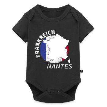 Nantes - Baby Premium short-sleeve bodysuit - black - Front