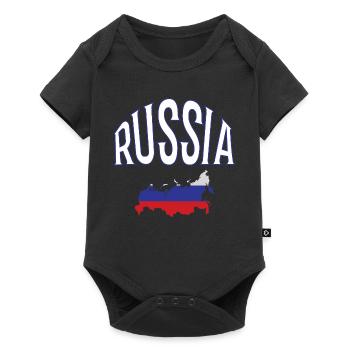 Russie - Body à manches courtes Premium Bébé - noir - Devant