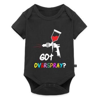 Overspray Colorful Artist Painter Art - Baby Premium short-sleeve bodysuit - black - Front