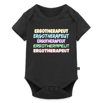 Occupational therapist as a job - Baby Premium short-sleeve bodysuit - black - Front