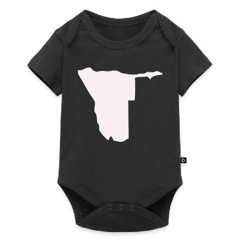 Nambia Silhouette - Baby Premium short-sleeve bodysuit - black - Front