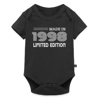 Original 1998 Vintage 1998 Retro Anniversary 1998 - Baby Premium short-sleeve bodysuit - black - Front