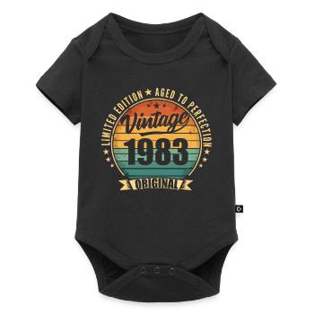 Millésime 1983 Anniversaire Limited Edition 1983 - Body à manches courtes Premium Bébé - noir - Devant