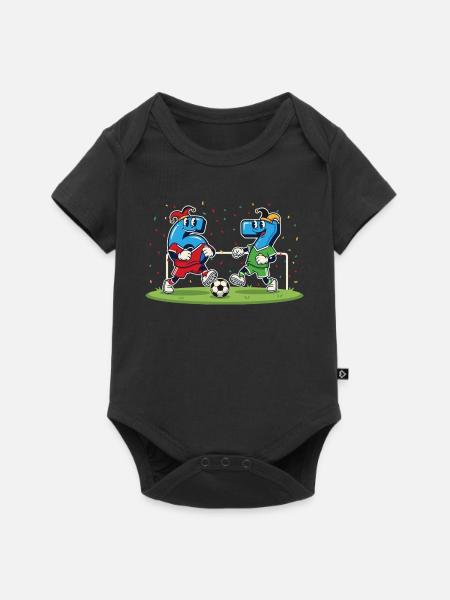67 Six Seven Carnival Costume Fußball Italien Meme - Baby Premium Kurzarmbody - Schwarz