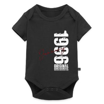 30th Birthday Original January 1996 - Baby Premium short-sleeve bodysuit - black - Front