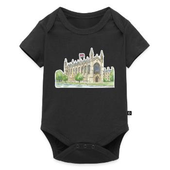 Cambridge King's College Chapel University Art - Baby Premium short-sleeve bodysuit - black - Front