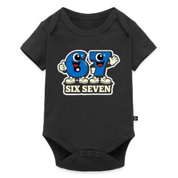 67 Six Seven Italian Meme - Baby Premium short-sleeve bodysuit - black - Front