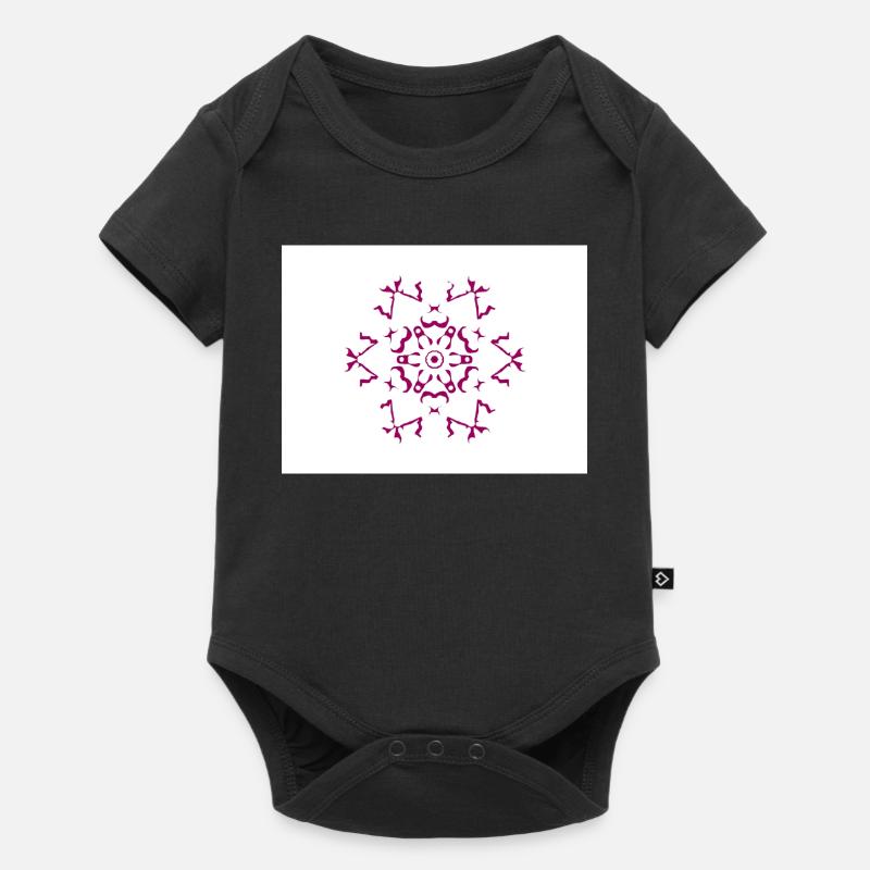 mandala2tv - Body à manches courtes Premium Bébé - noir