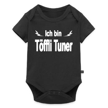 mobylette - Body à manches courtes Premium Bébé - noir - Devant
