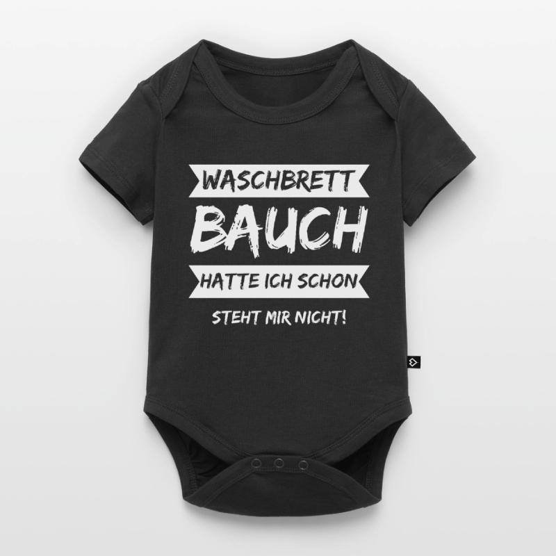 J’avais déjà des abdos en six-pack, ça ne me va pas ! Body à manches courtes Premium Bébé