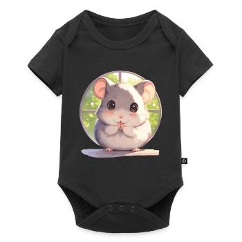 Rat Rat - Baby Premium short-sleeve bodysuit - black - Front