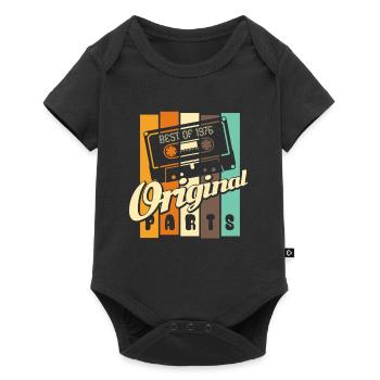 Best of 1976 Limited Edition - Cassette - Baby Premium short-sleeve bodysuit - black - Front