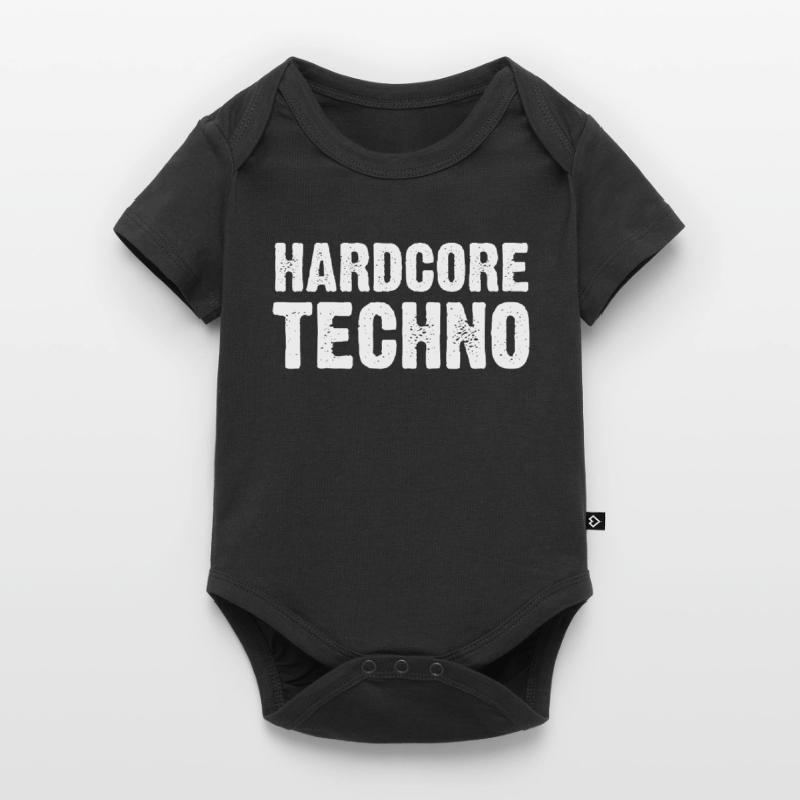 Hardcore Techno Dévasté Body à manches courtes Premium Bébé