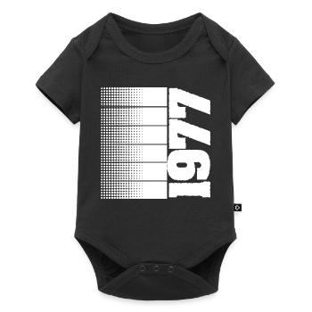 1977 - Baby Premium short-sleeve bodysuit - black - Front