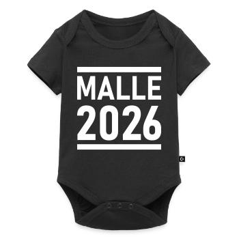 Malle 2026 Majorque - Body à manches courtes Premium Bébé - noir - Devant