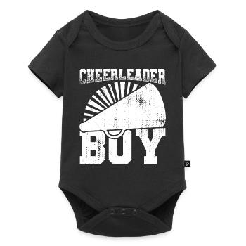 Cheerleader Boy - Baby Premium short-sleeve bodysuit - black - Front