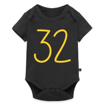 32 - Baby Premium short-sleeve bodysuit - black - Front