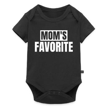 Favorite Child Mom's Darling I'm Mom's Favorite - Baby Premium short-sleeve bodysuit - black - Front