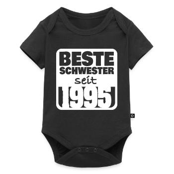 Siblings 1995 - Baby Premium short-sleeve bodysuit - black - Front