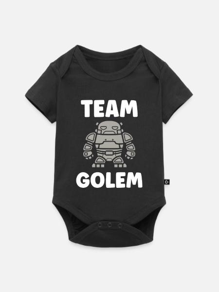 Team Golem - Baby Premium Kurzarmbody - Schwarz