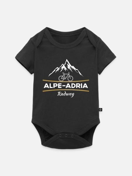 Alpe-Adria Fahrrad - Baby Premium Kurzarmbody - Schwarz