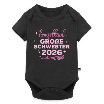 Grande Sœur Bébé Grosse 2026 - Body à manches courtes Premium Bébé - noir - Devant
