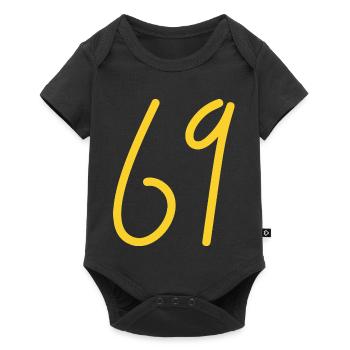 69 - Baby Premium short-sleeve bodysuit - black - Front