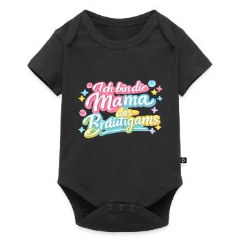 Idée cadeau de la mère du marié - Body à manches courtes Premium Bébé - noir - Devant