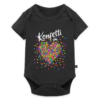 Confetti in the Heart - Carnival in the Blood Costume - Baby Premium short-sleeve bodysuit - black - Front