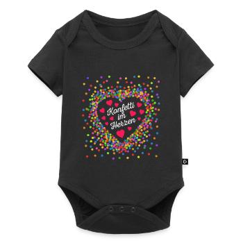 Confetti in the Heart - Carnival in the Blood Costume - Baby Premium short-sleeve bodysuit - black - Front