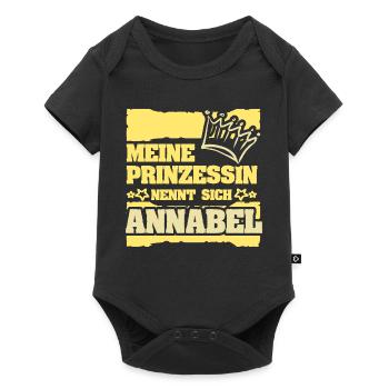 Cadeau pour Annabel - Body à manches courtes Premium Bébé - noir - Devant
