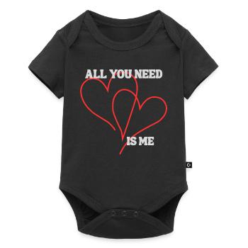 Tout ce dont tu as besoin - Body à manches courtes Premium Bébé - noir - Devant