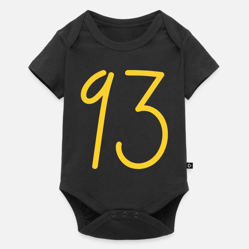 93 - Body à manches courtes Premium Bébé - noir