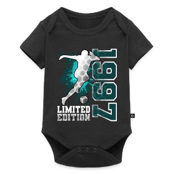 1997 Year of birth Birthday - Baby Premium short-sleeve bodysuit - black - Front