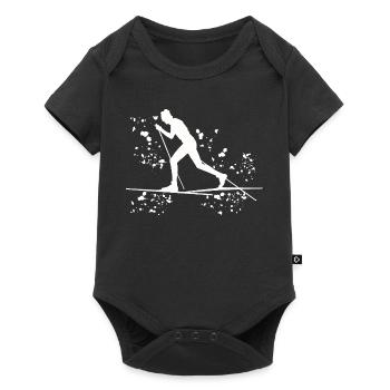Ski de fond Ski de fond - Body à manches courtes Premium Bébé - noir - Devant