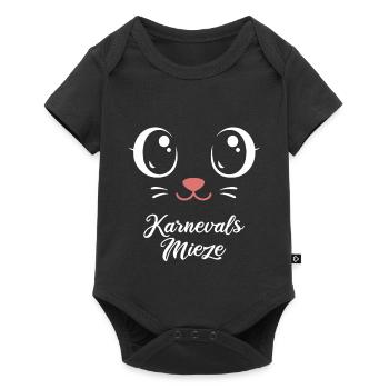 Kitty du Carnaval | Déguisement de Big Face - Body à manches courtes Premium Bébé - noir - Devant