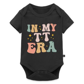 Ma Nouvelle Ère de Super Mamie, tata - Body à manches courtes Premium Bébé - noir - Devant