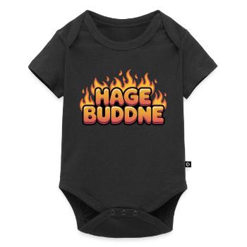 Hagebuddne - Funny Deutsche Memes - Baby Premium short-sleeve bodysuit - black - Front
