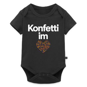 Confetti in the Heart Carnival Costume Women's Carnival - Baby Premium short-sleeve bodysuit - black - Front